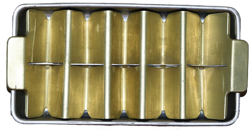 Miniatura: Preloved Metal ice cube tray, Retro Ice Cube Tray