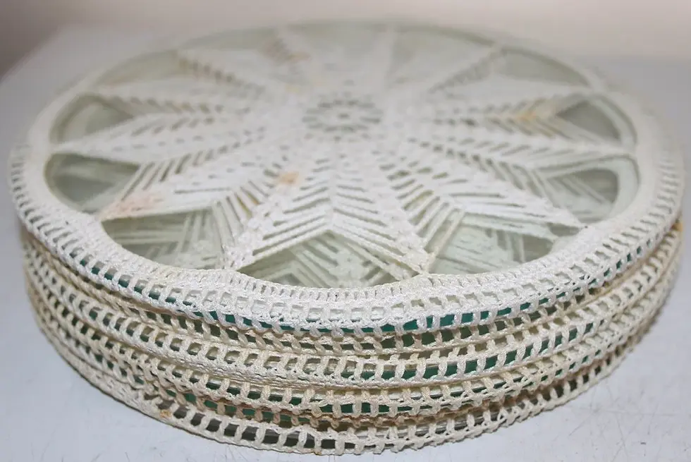 縮圖：Preloved Set of Crochet Tablemats,  Crochet Placemats