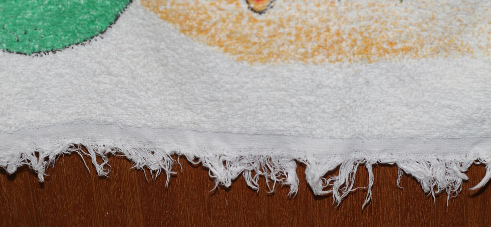 Μικρογραφία: Preloved Vintage Guest Room Towel, Fishcoteque Dickies Towel