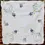Thumbnail: Preloved Embroidered floral tablecloth with laced edging