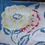 Thumbnail: Preloved Rectangular Printed Flower Tablecloth, Floral Tablecloth
