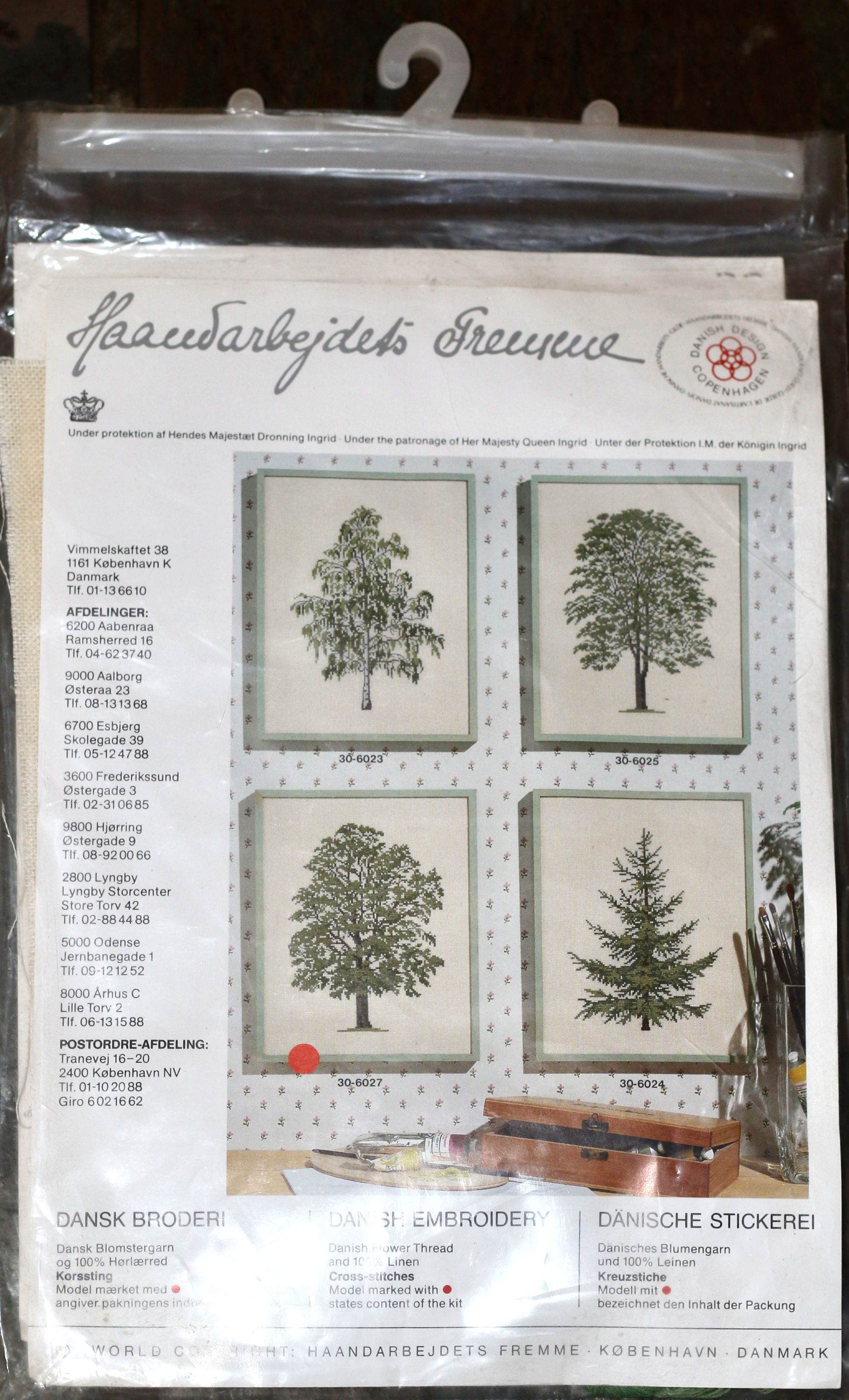 Preloved Haandarbejdets Fremme Kit Trees Series Tretorn LN 30-6027