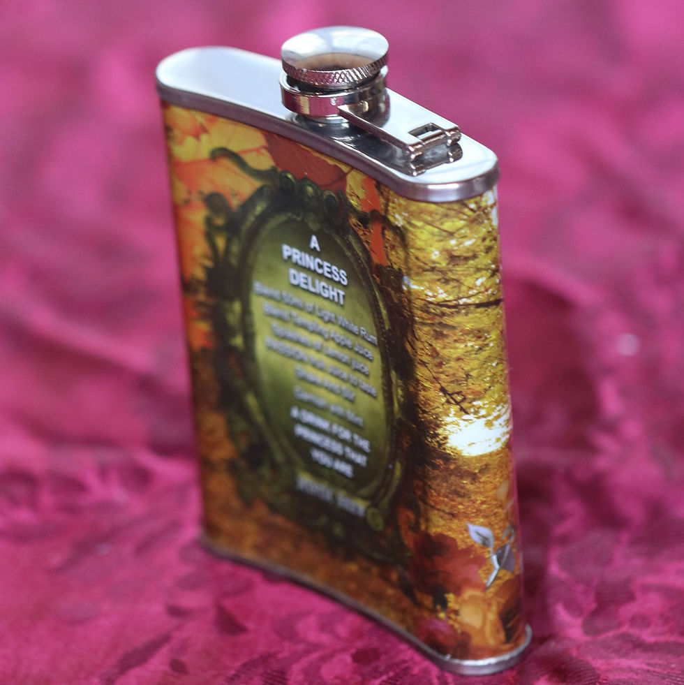 縮圖：Preloved Vintage Metal Flask