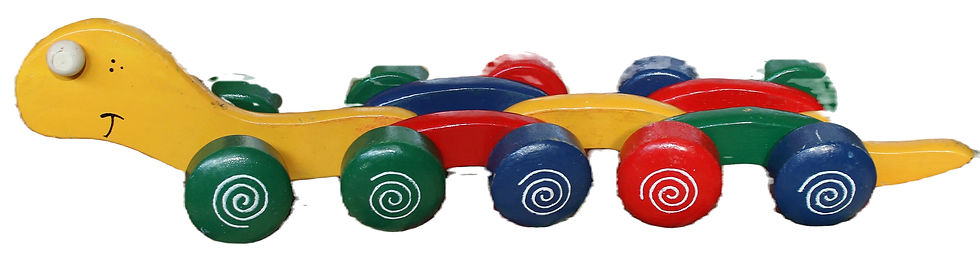 Miniatura: Preloved Vintage pull-along toy