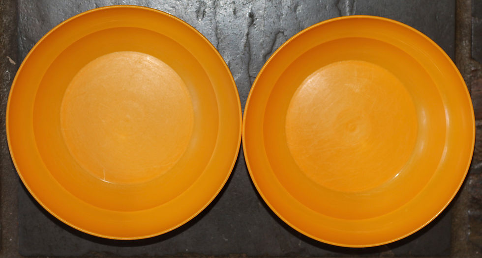Thumbnail: Preloved Pair of Tupperware bowls with lid, Tupperware Cereal Bowls