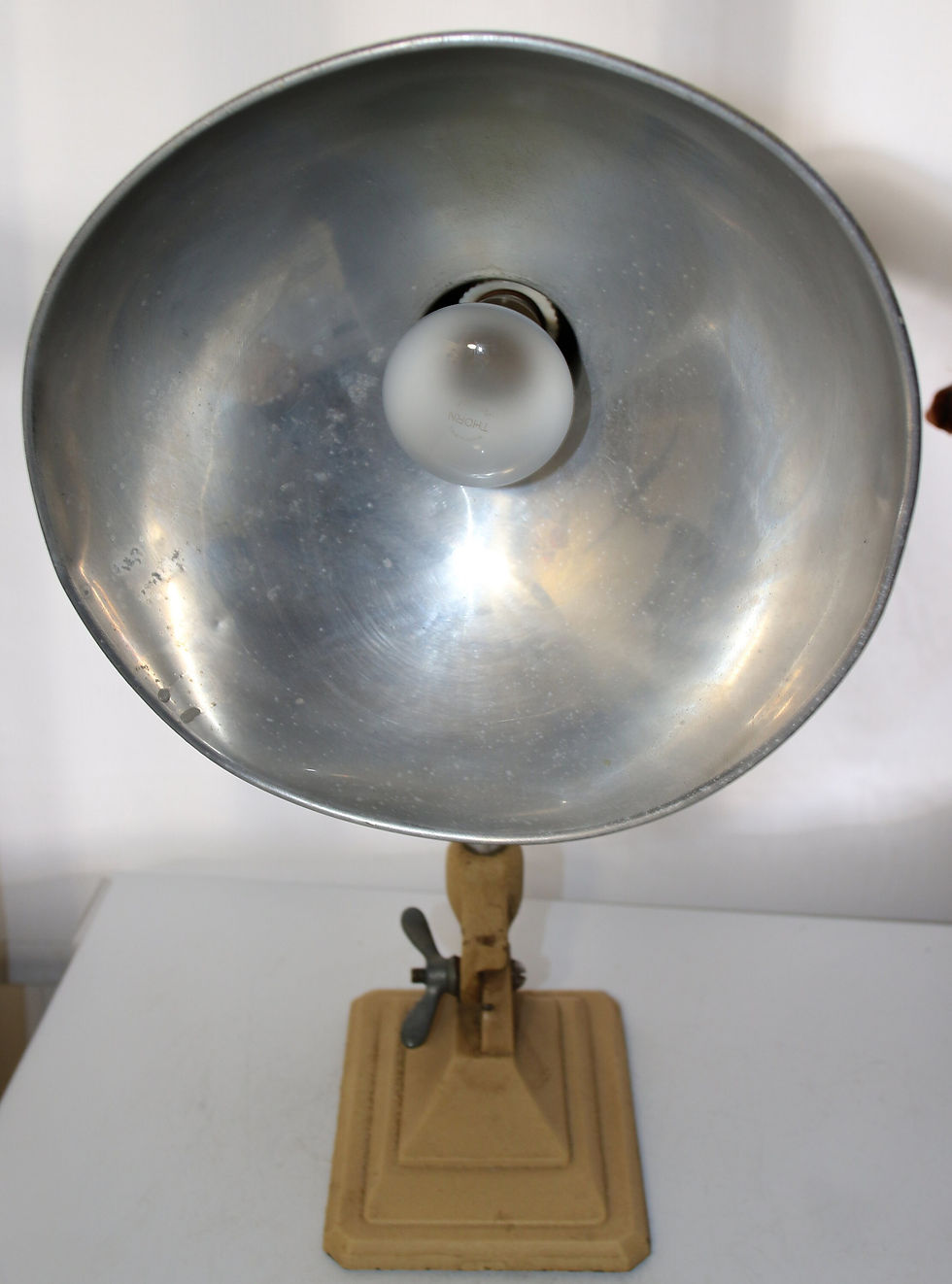 Preloved Metal desk lamp, Industrial Lamp, Retro Lamp, Factory Lamp