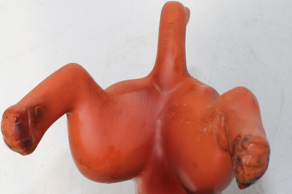 Thumbnail: Preloved Dopey Dog Wine Bottle Holder