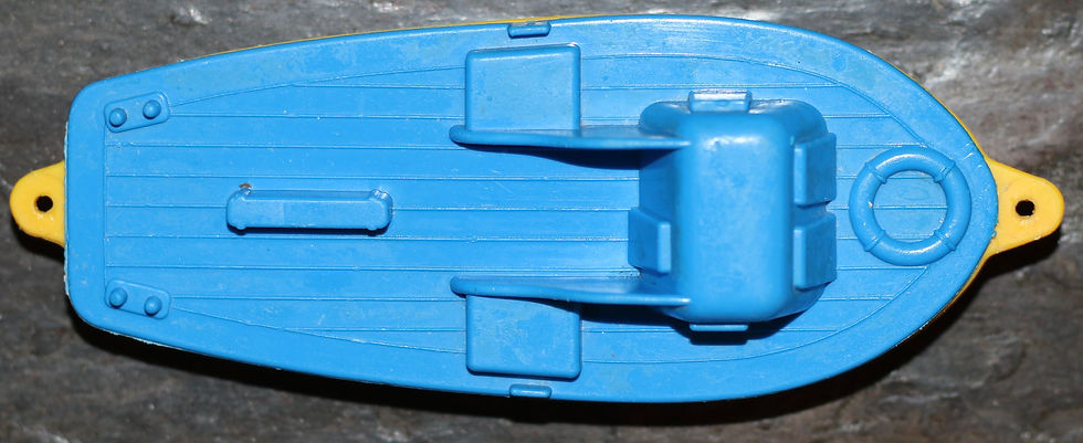 Miniaturbild: Preloved Vintage Plastic Boat Toy
