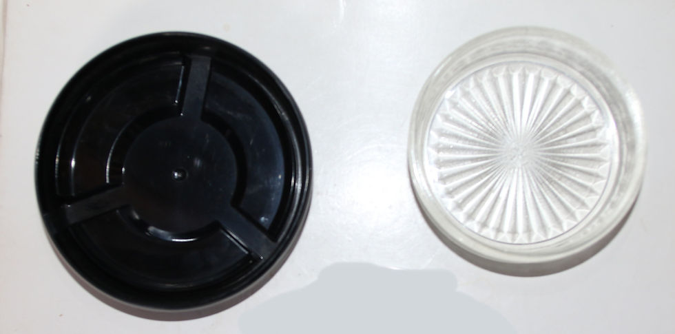 Μικρογραφία: Preloved A Mayett Product. Stainless Chrome Plate Butter Dish With Lid