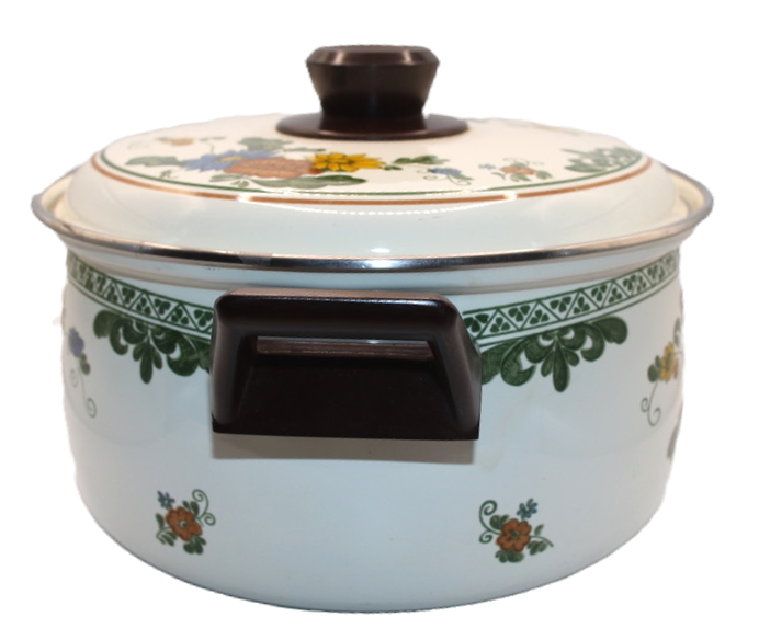 Миниатюра: Preloved Vintage Enamelware Casserole Dish