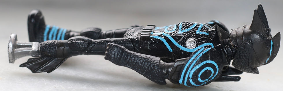 Thumbnail: Preloved Figurine in dragon armour from How to Train Your Dragon