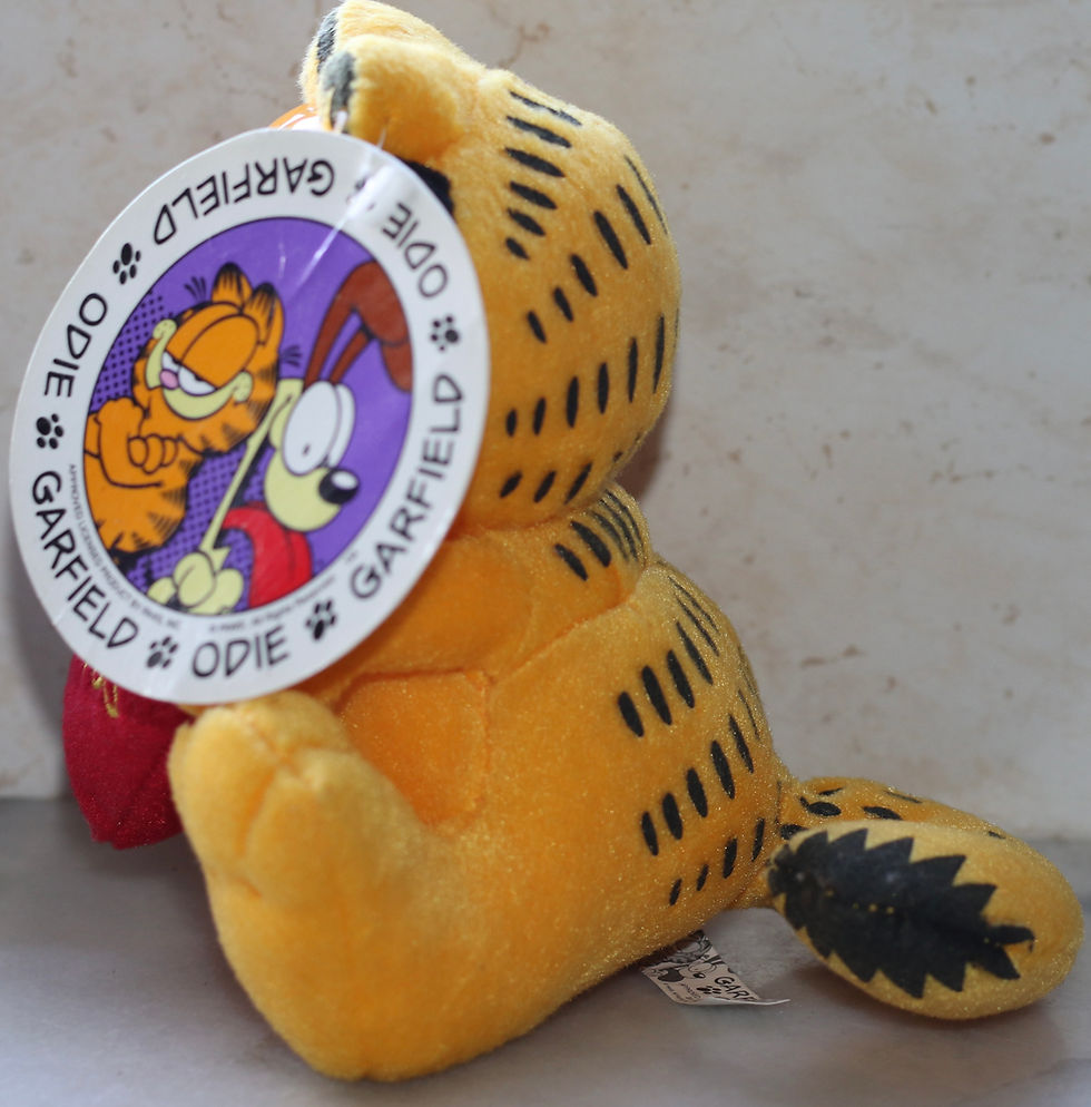 Miniaturbild: Preloved Stuffed Garfield Toy, with original tag