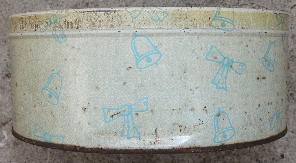 Thumbnail: Preloved Vintage Girl Tin, Vintage Child Tin, Vintage Big Sister Tin