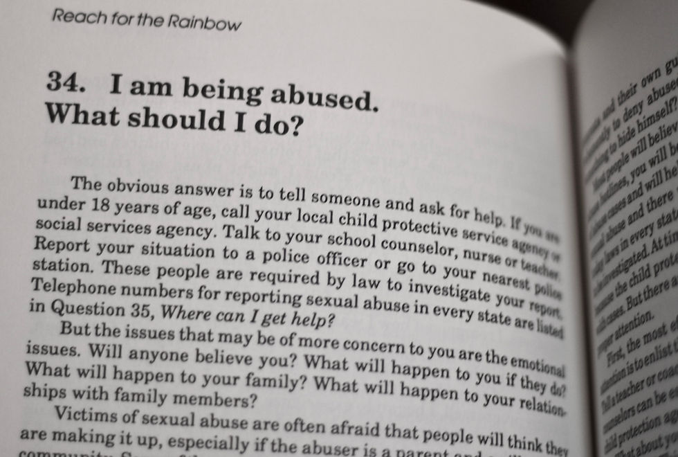 Miniatura: Preloved "Reach for the Rainbow: Advanced Healing for Survivors of Sexual Abuse