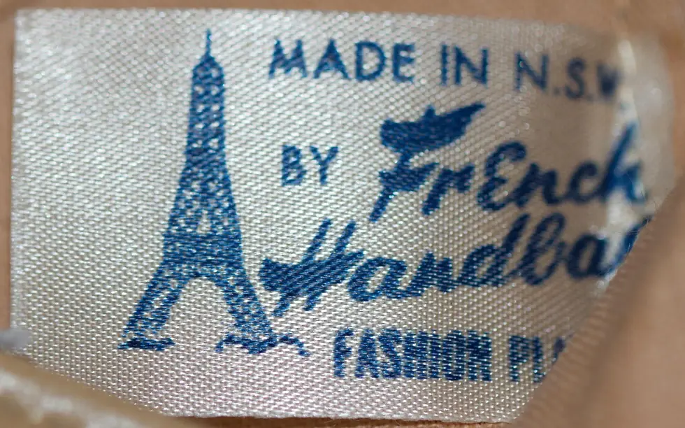Miniature : Preloved Vintage French Handbag vinyl handbag
