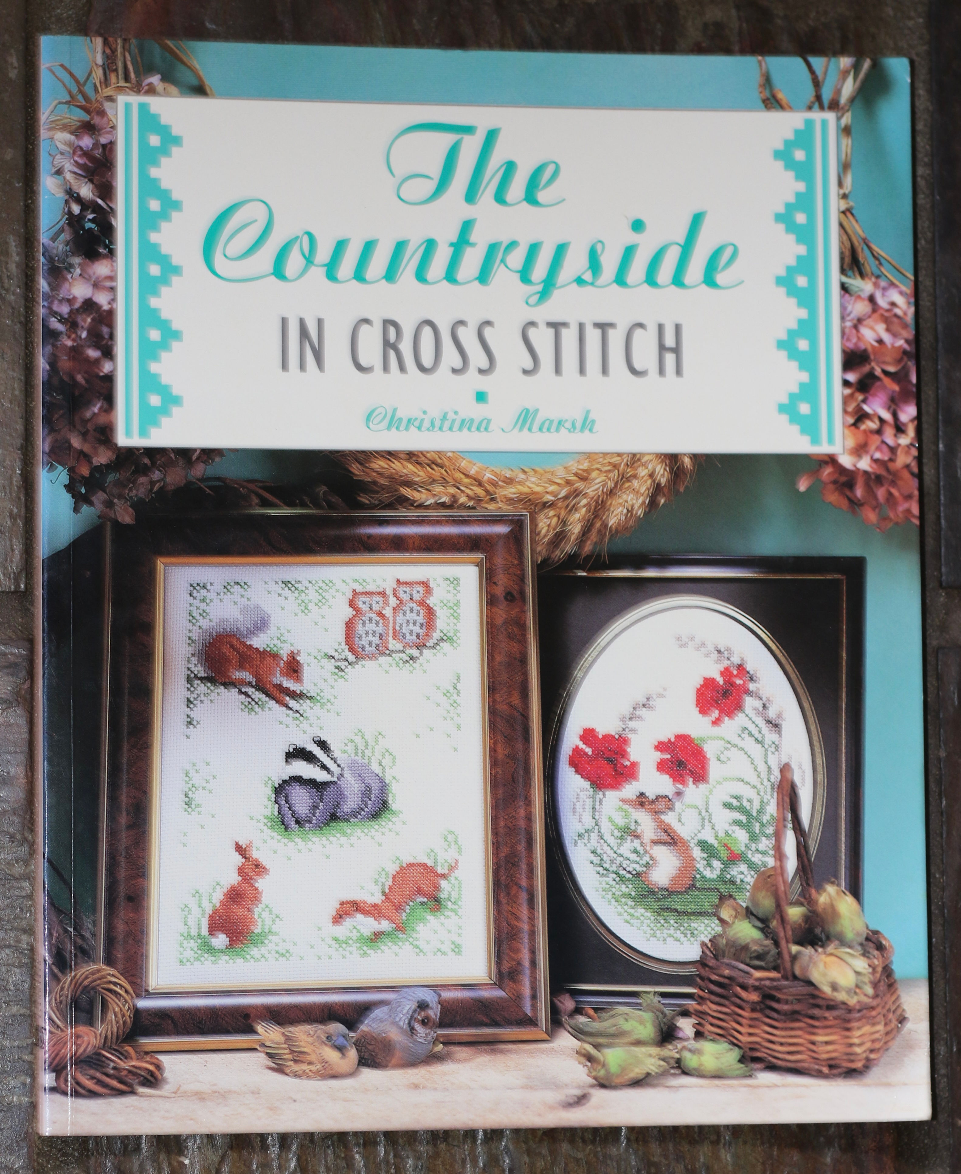 Preloved The Countryside in Cross Stitch by Christina Marsh Pattern Book