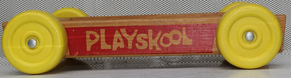 Μικρογραφία: Preloved Playskool Wooden Toy Cart