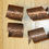 Miniature : Preloved Set of four brass napkin holders, brass serviette holders, napkin rings