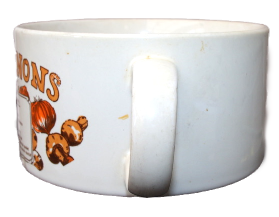Miniatura: Preloved Champignons Soup Bowl, Recipe Mug