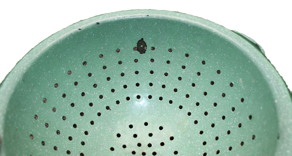 縮圖：Preloved Metal Colander