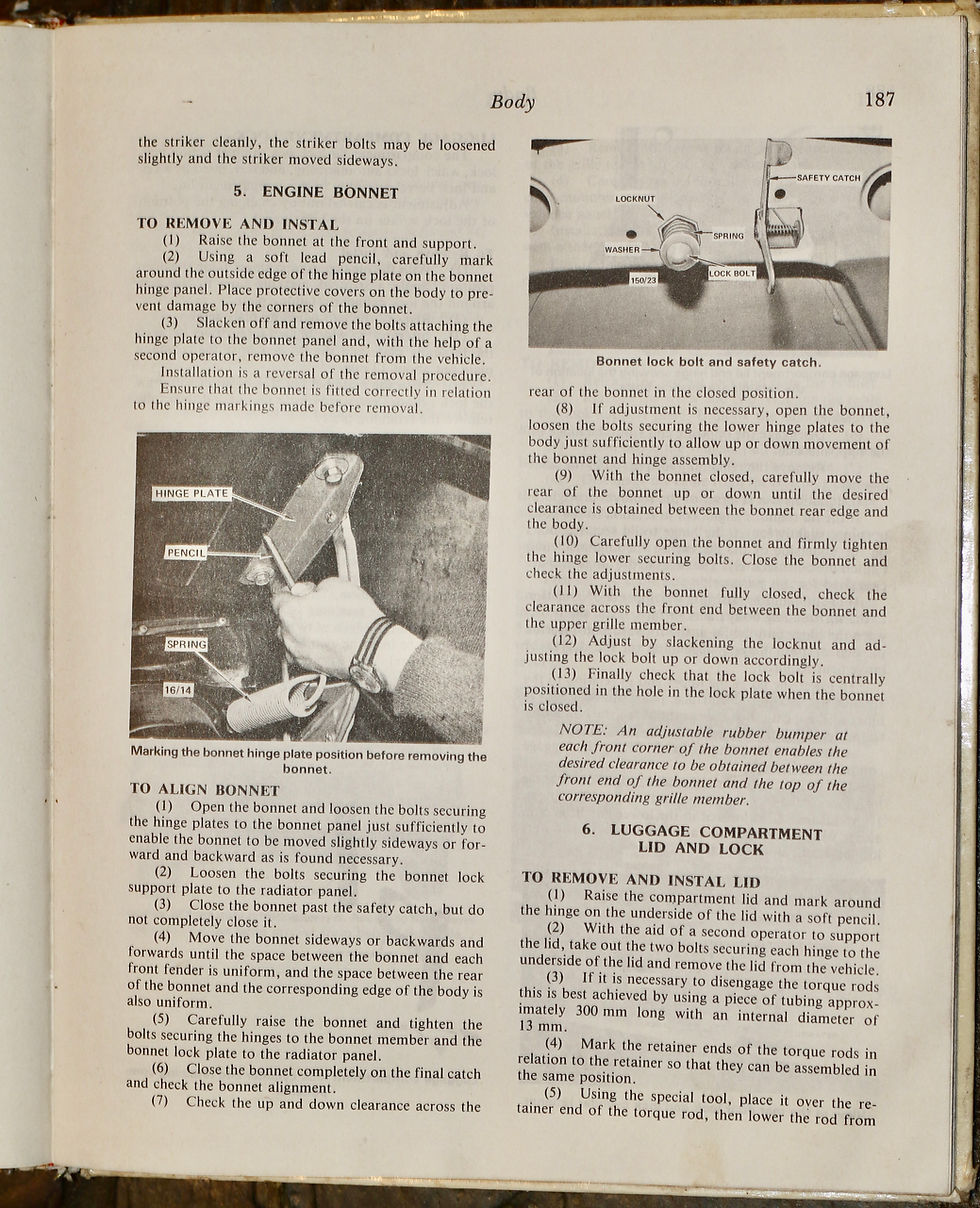 Miniatura: Vintage Holden Sunbird UC Series (1978-1979) DIY workshop manual by Murray Books