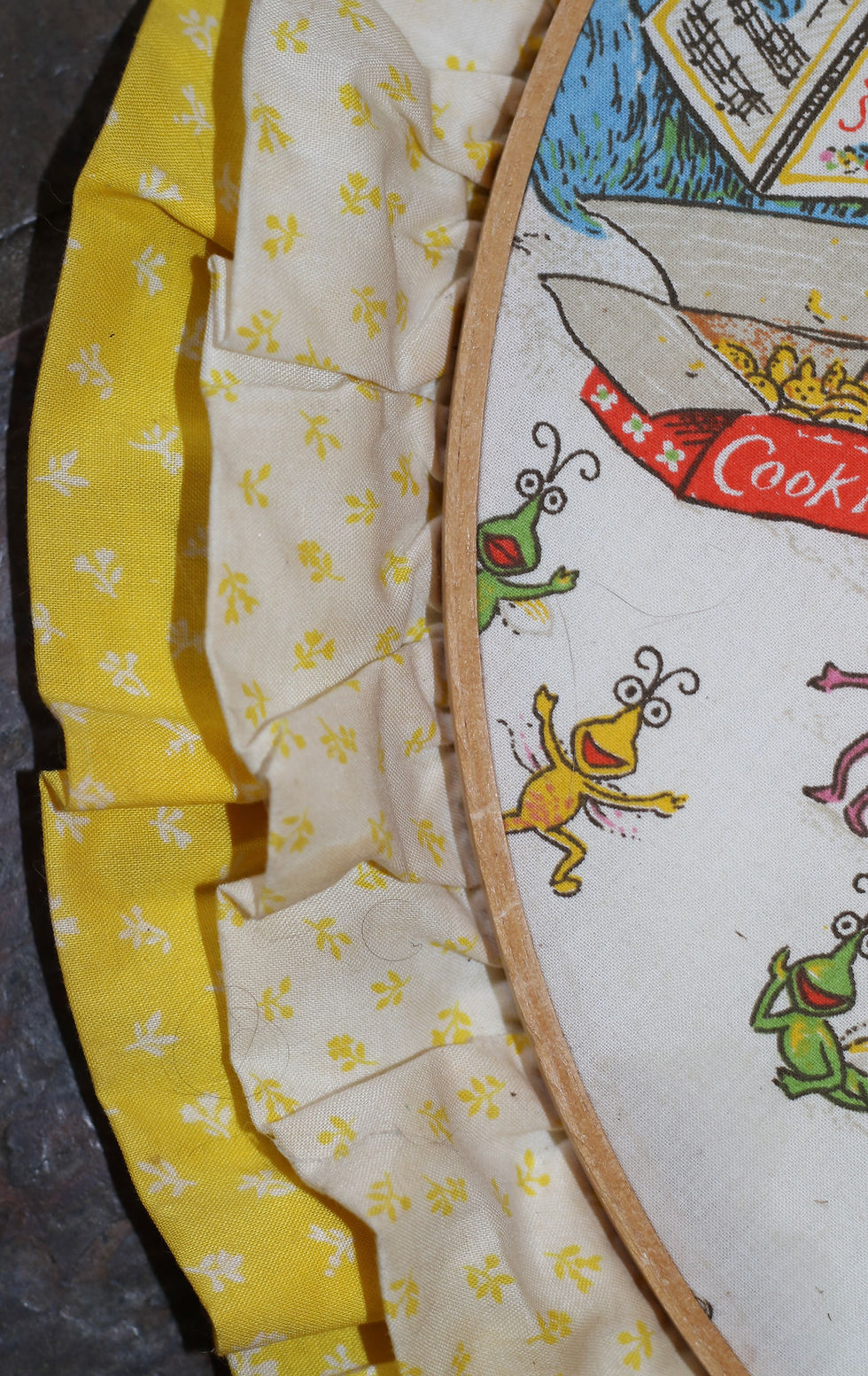 Миниатюра: Preloved Sesame Street Wall Display, Sesame Street Cane Basket Lid