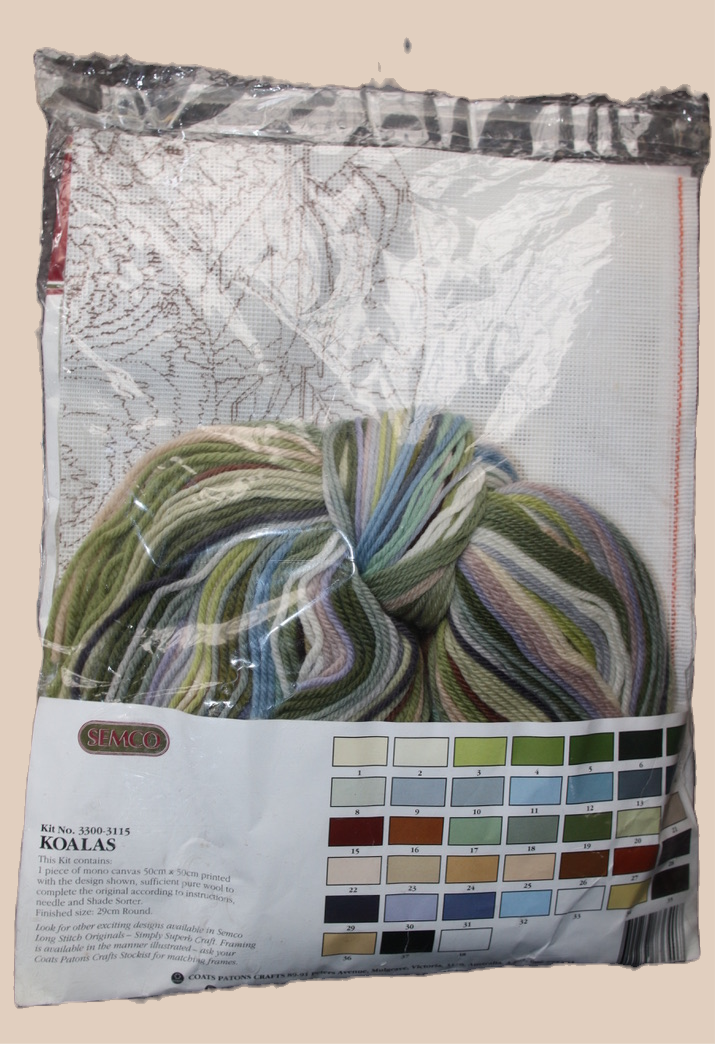 縮圖：RARE Preloved Semco Longstitch Kit No. 3300.3115 Koalas