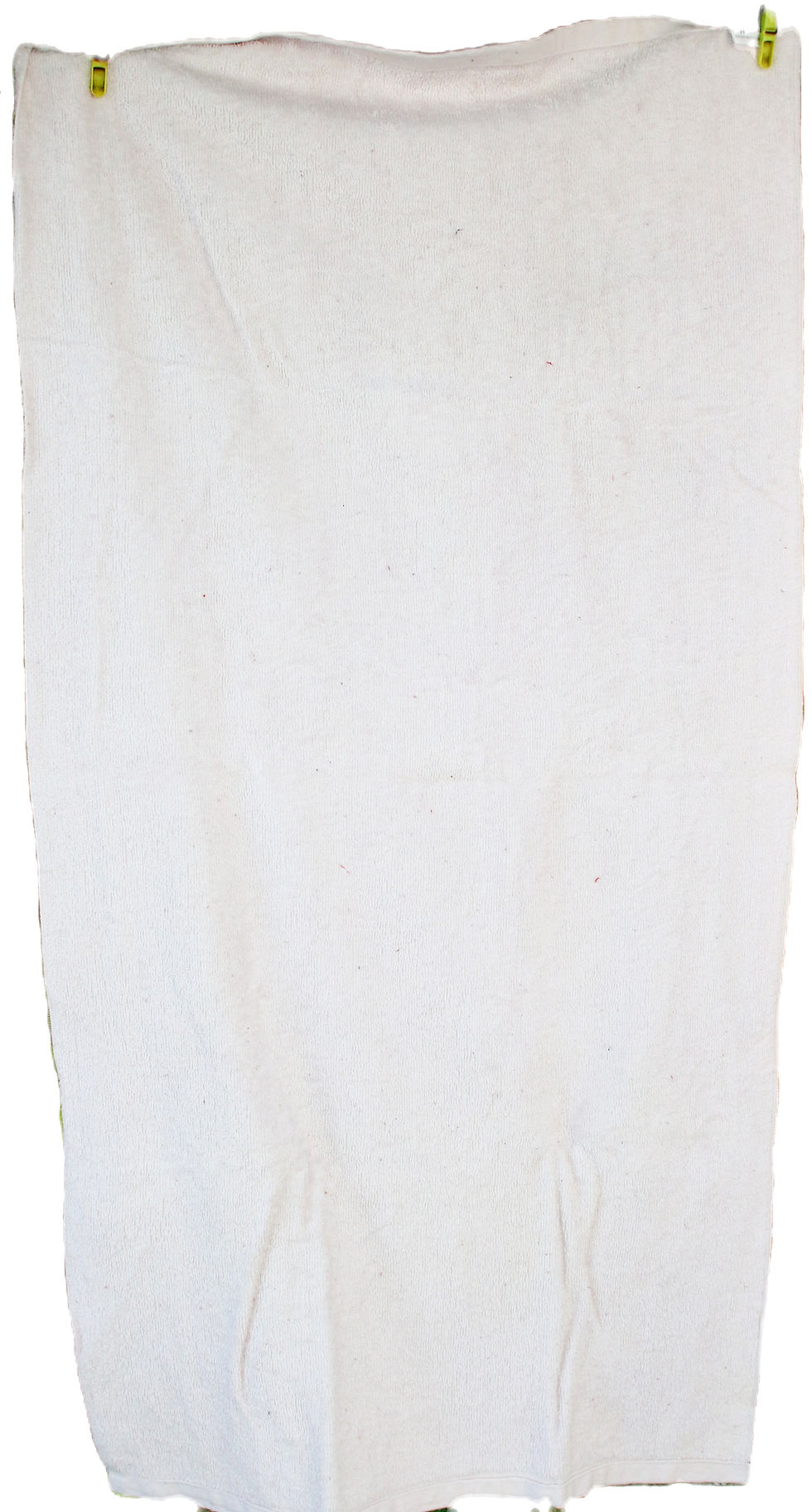 Miniatura: Preloved Vintage Guest Room Towel,  Floral Peppermill Towel, Flower Towel