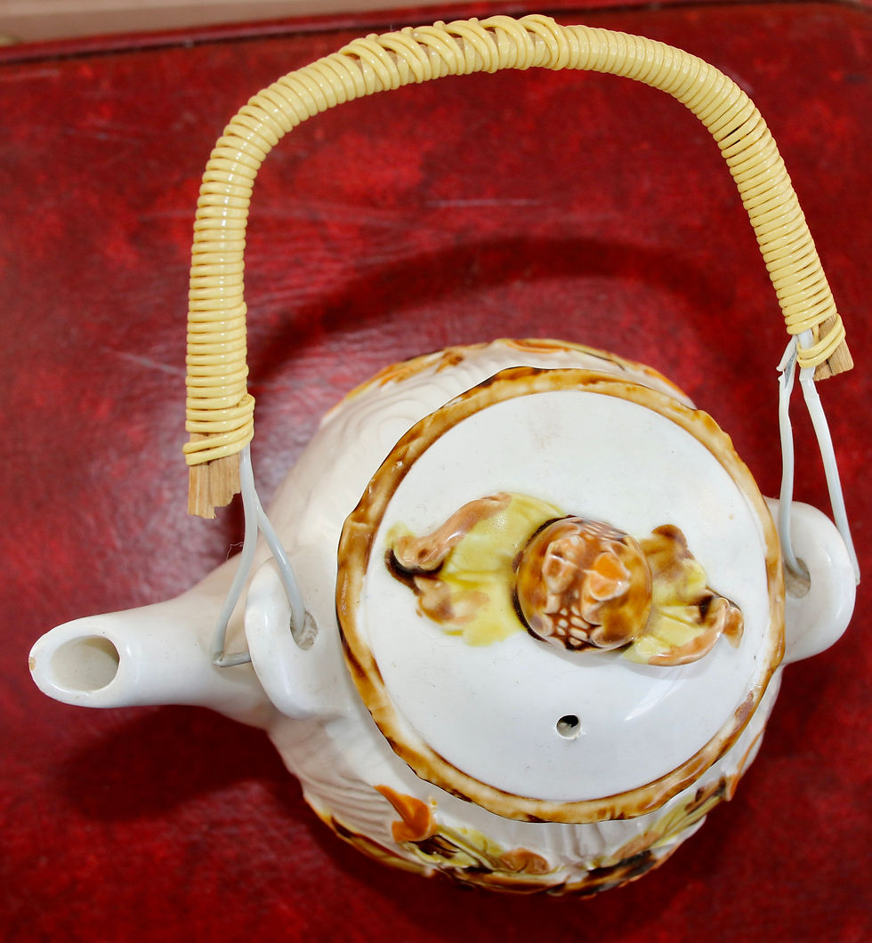 Miniature : Preloved Vintage Vegetable-themed teapot, Japanese Teapot