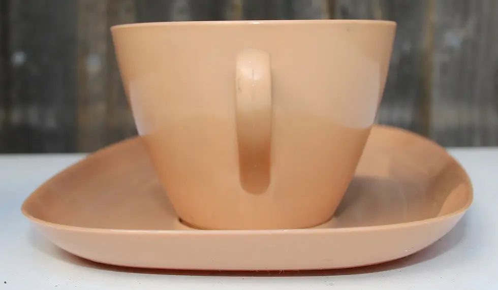 Miniaturbild: Preloved British Plastics sandwich tray and cup