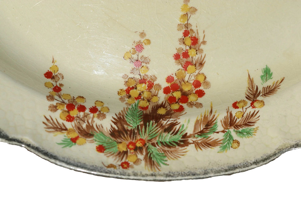 Miniaturbild: Preloved J & G Meakin Sunshine platter, Meakin Serving Tray, Meakin Meat Plate