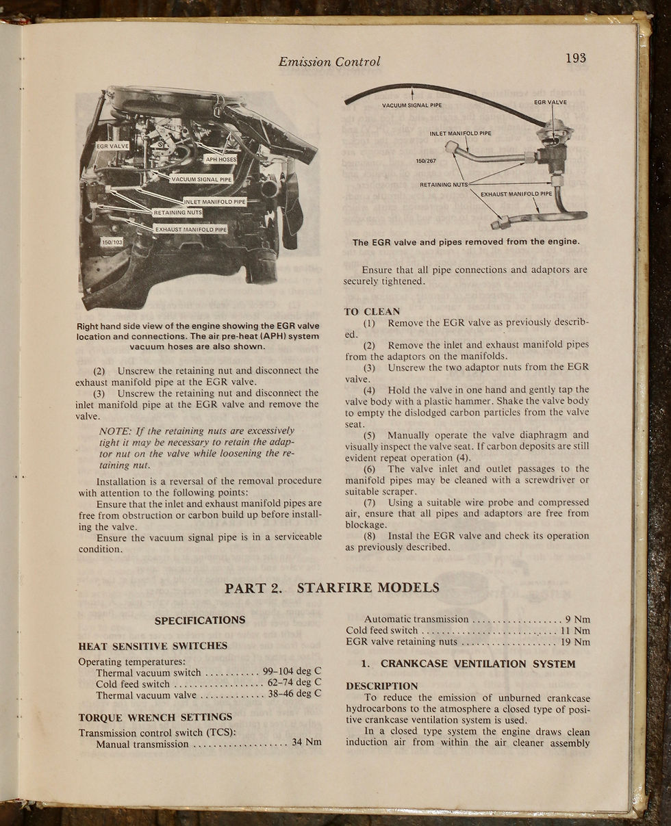 Miniatura: Vintage Holden Sunbird UC Series (1978-1979) DIY workshop manual by Murray Books