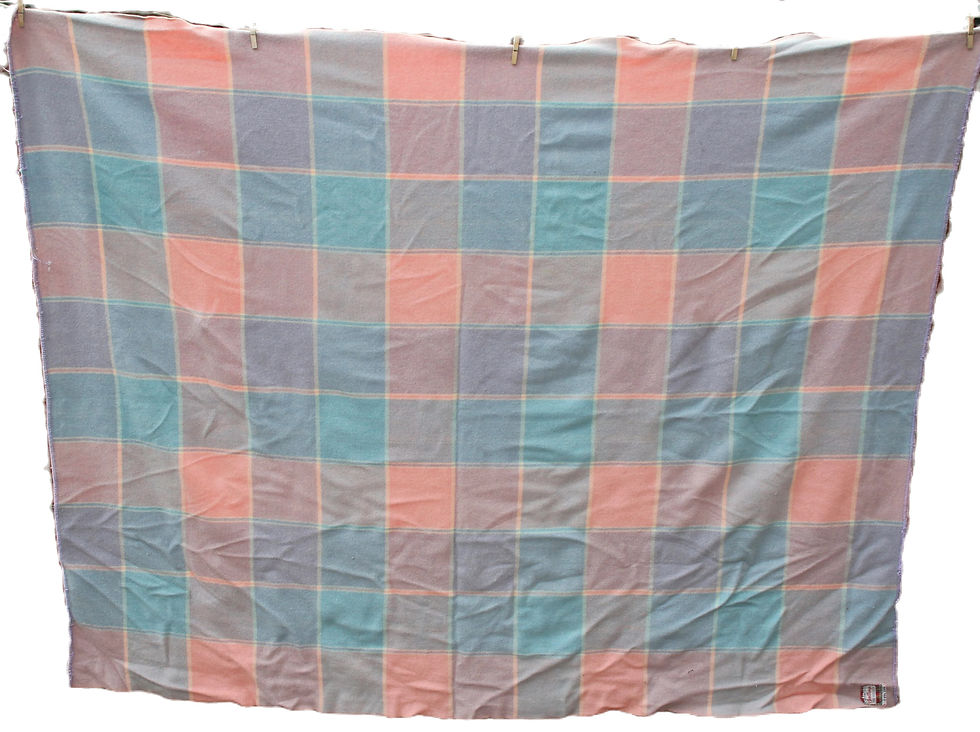 Miniatura: Preloved Challenge woollen blanket, Single Blanket, Weighted Blanket