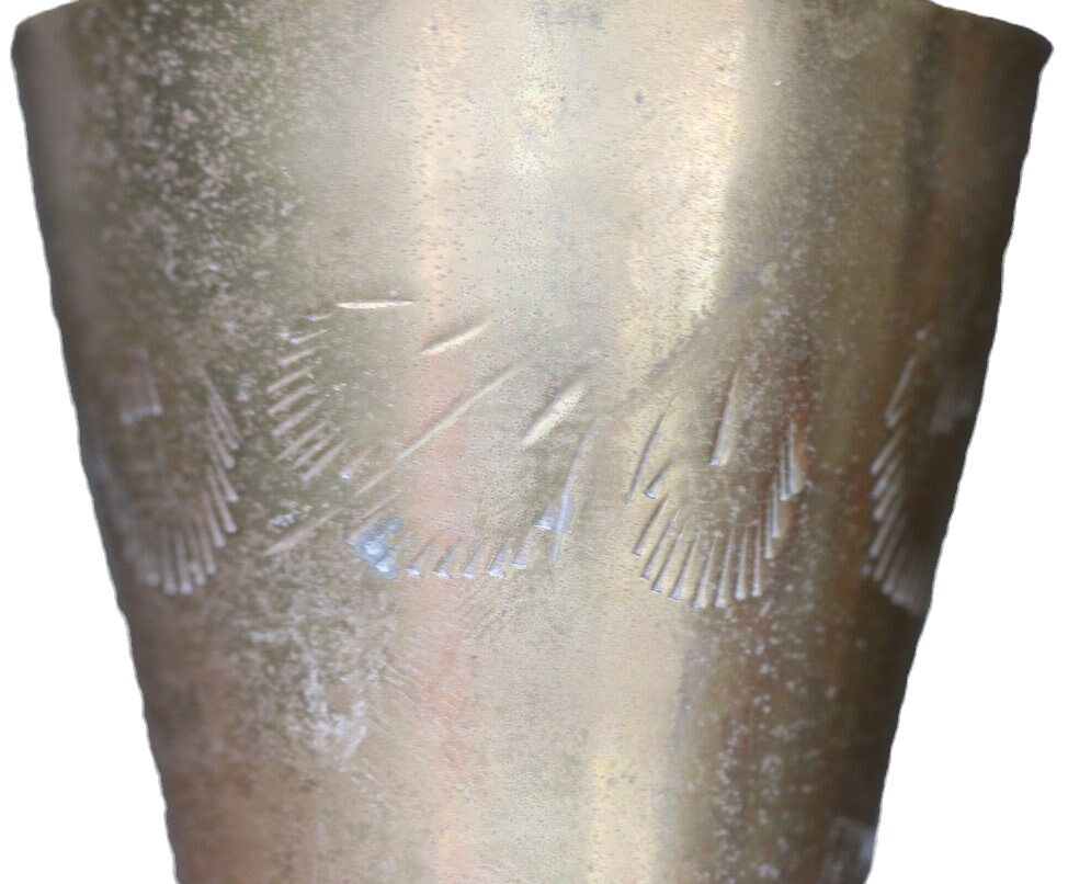 Thumbnail: Preloved Vintage Brass Vase, Brass Decor