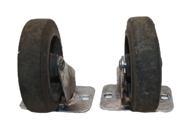 Thumbnail: Preloved Vintage Pair of Castor Wheels