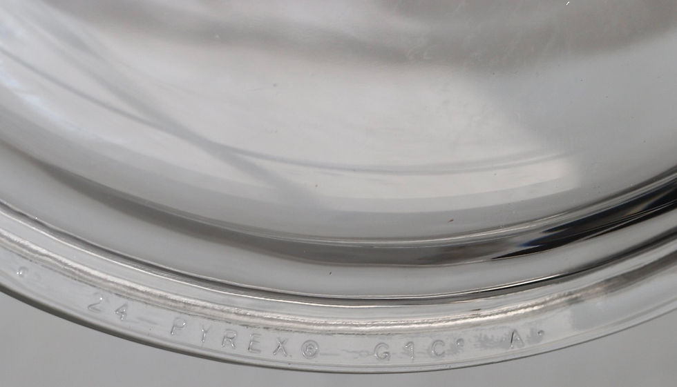 Thumbnail: Preloved Pyrex Glass Casserole Dish Replacement Lid