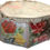 縮圖：Preloved Vintage Card Basket, Cardboard Sewing Basket, Floral Card Baske