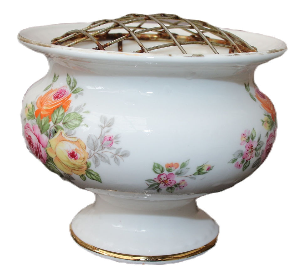 縮圖：Preloved Ceramic Polly Anna Pot Pourri Bowl