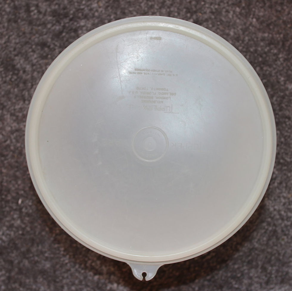Miniatura: Preloved Vintage Tupperware container with lid