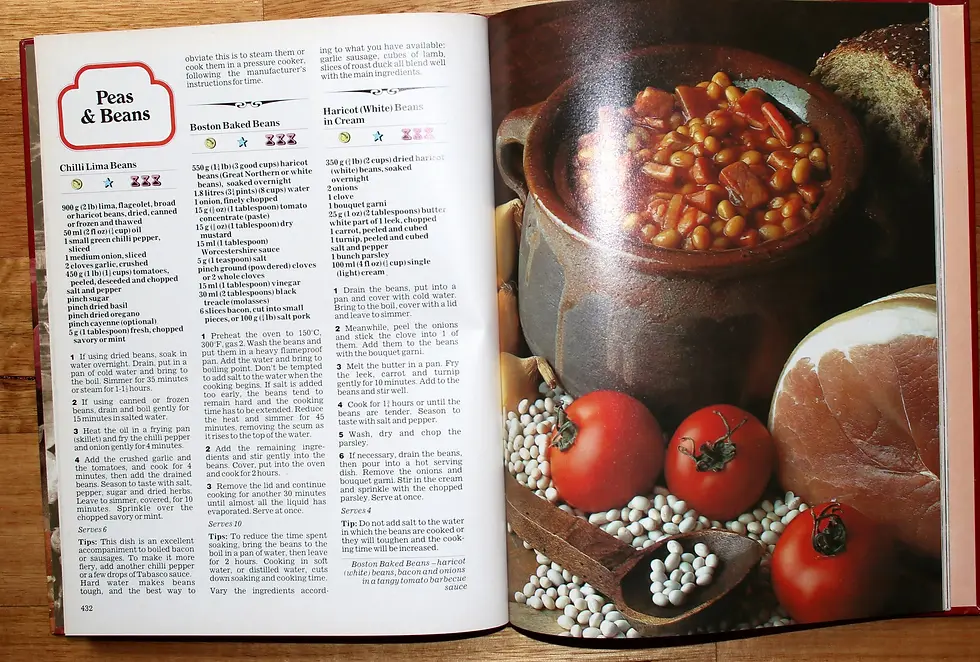 Miniatura: Preloved Encyclopedia of Creative Cooking, Volume 5 Vegetables, 1970s Cookbook