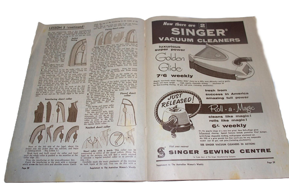 縮圖：Preloved Vintage Dressmaking by Lucille Rivers. OOP patterns.