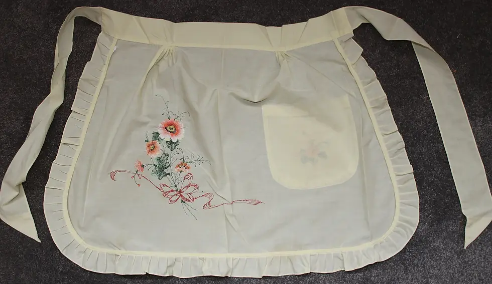 Miniatura: Preloved Retro Floral Apron