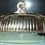 Miniature : Preloved Vintage Metal and Glass Butter Dish