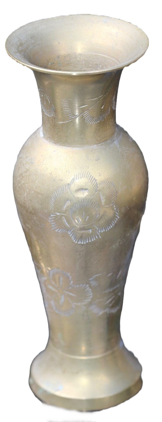 Miniaturbild: Preloved Vintage Brass Vase, Brass Decor