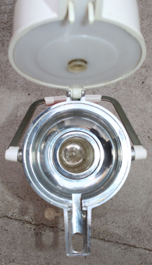 Миниатюра: Preloved Vintage Enamelware Metal AirPot, Auto Dispenser, Retro Drink Dispenser