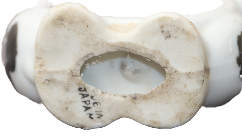 Miniaturbild: Preloved Dog Serviette Ring, Made in Japan Ceramics, Japanese Ceramics