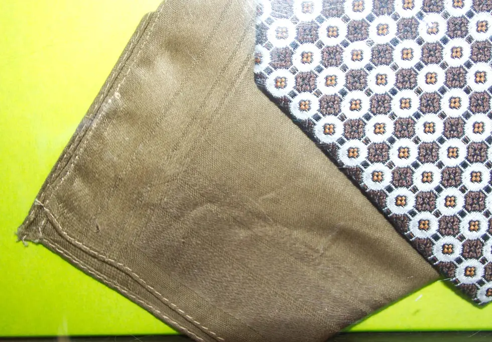 Миниатюра: Preloved Vintage Cavalier tie, handkerchief and sock set , in original box.