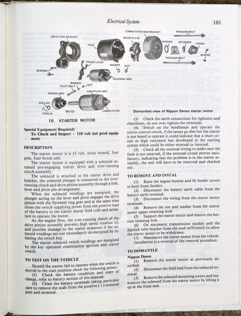 Миниатюра: Gregory's No. 127 Service and Repair Manual Toyota Corona 2000