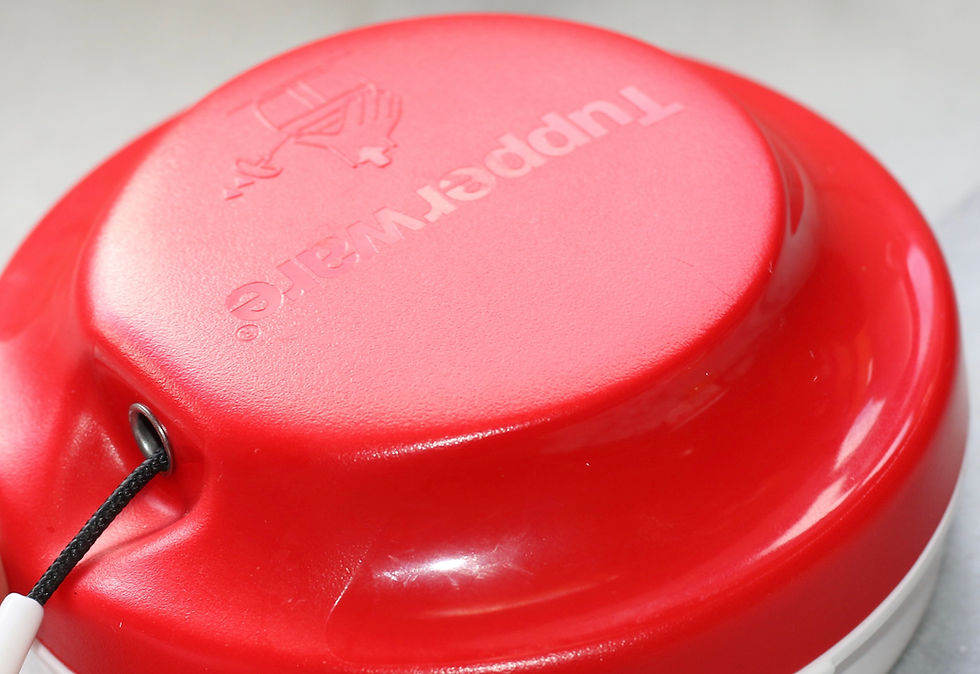 Miniatura: Preloved Tupperware Supersonic Chopper Extra with Pull Cord and Two Choppers