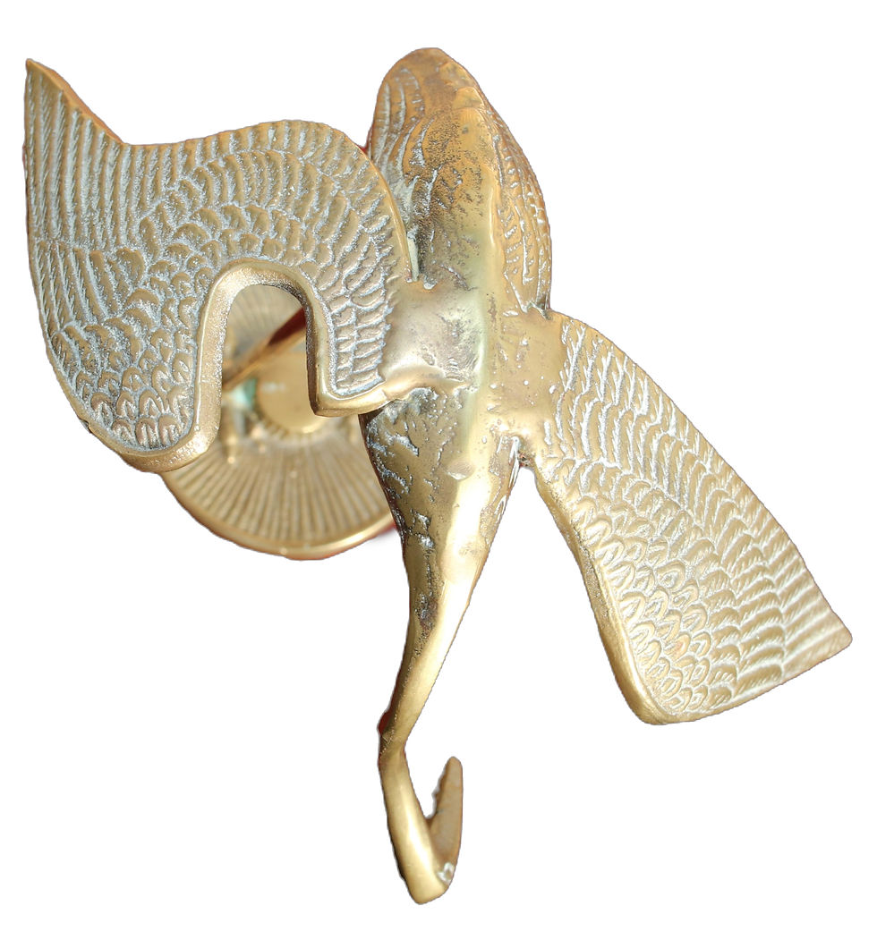 Miniaturbild: Preloved Brass Bird Statue